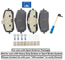 Front Brake Pad Set OE Ate Ceramic +Sensor for Mercedes GLE350 20-24