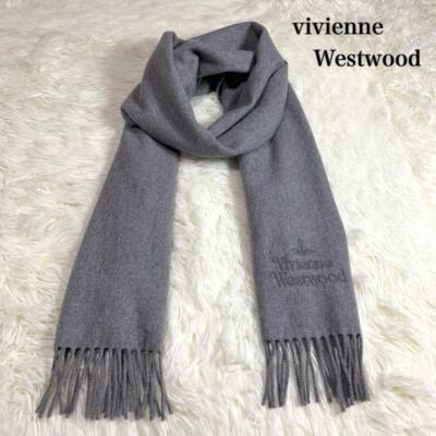 Vivienne Westwood wool scarf grey | eBay