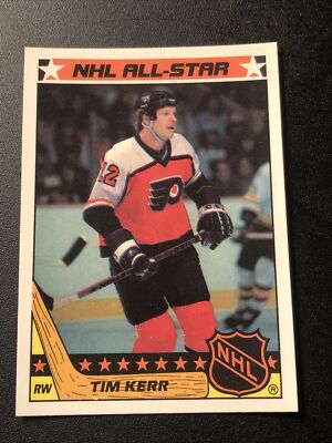1987-88 Topps Stickers Tim Kerr #10 | eBay