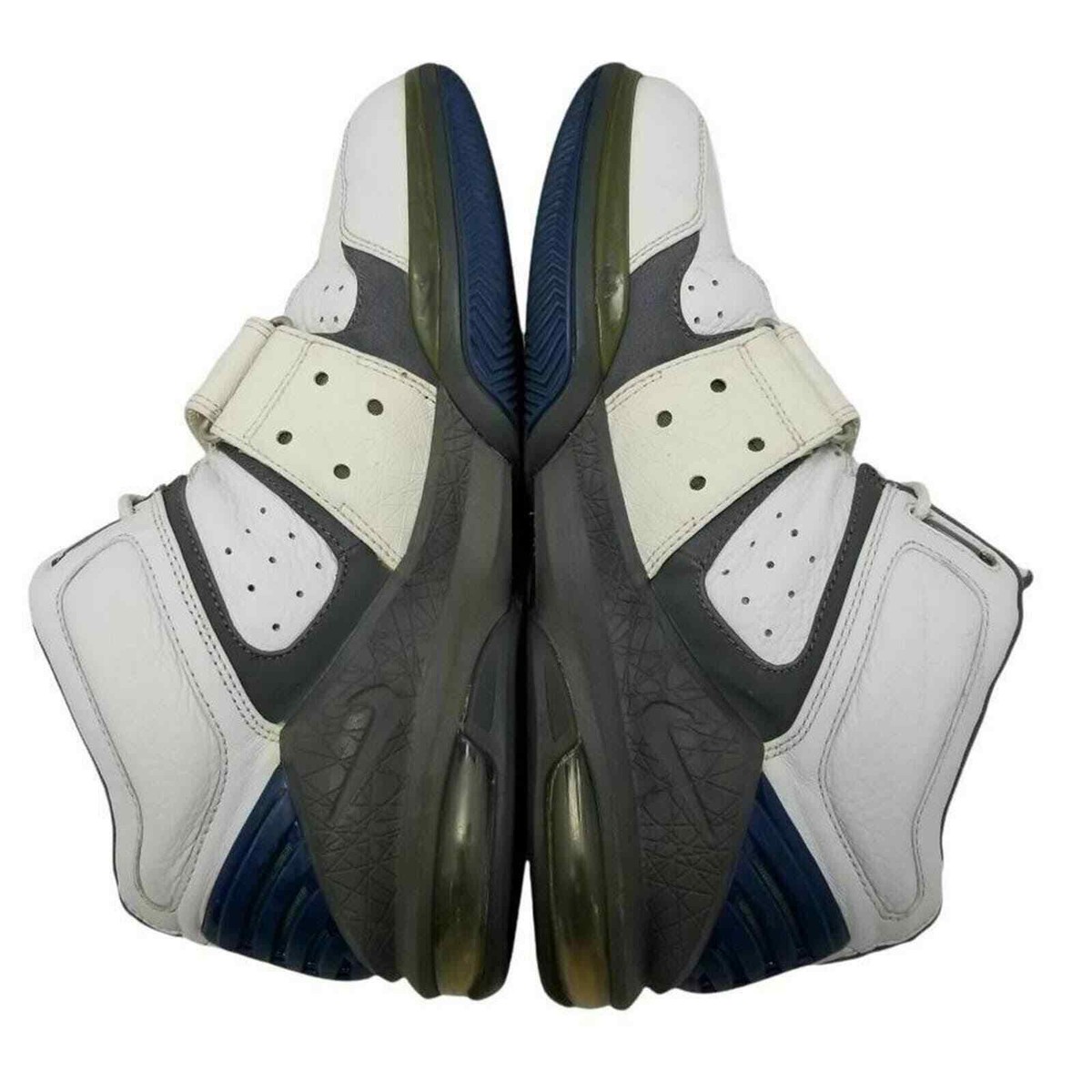 Nike Air Mens Force Operate Max 1 Sneaker White Blue 310429-144 Strap 10.5M Vintage Nike Air Force Operate Max 1 Sneaker White Blue  main image 3