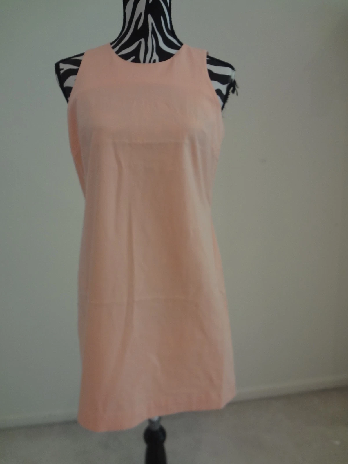 Nuovo con etichette. Abito tubino senza maniche donna sabato di kate spade brht colore pesca;2