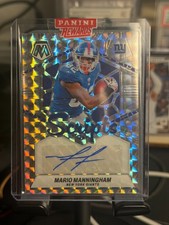 2024 Panini Mosaic - Scripts Mario Manningham #SC-MMM (AU) Sealed Panini Rewards