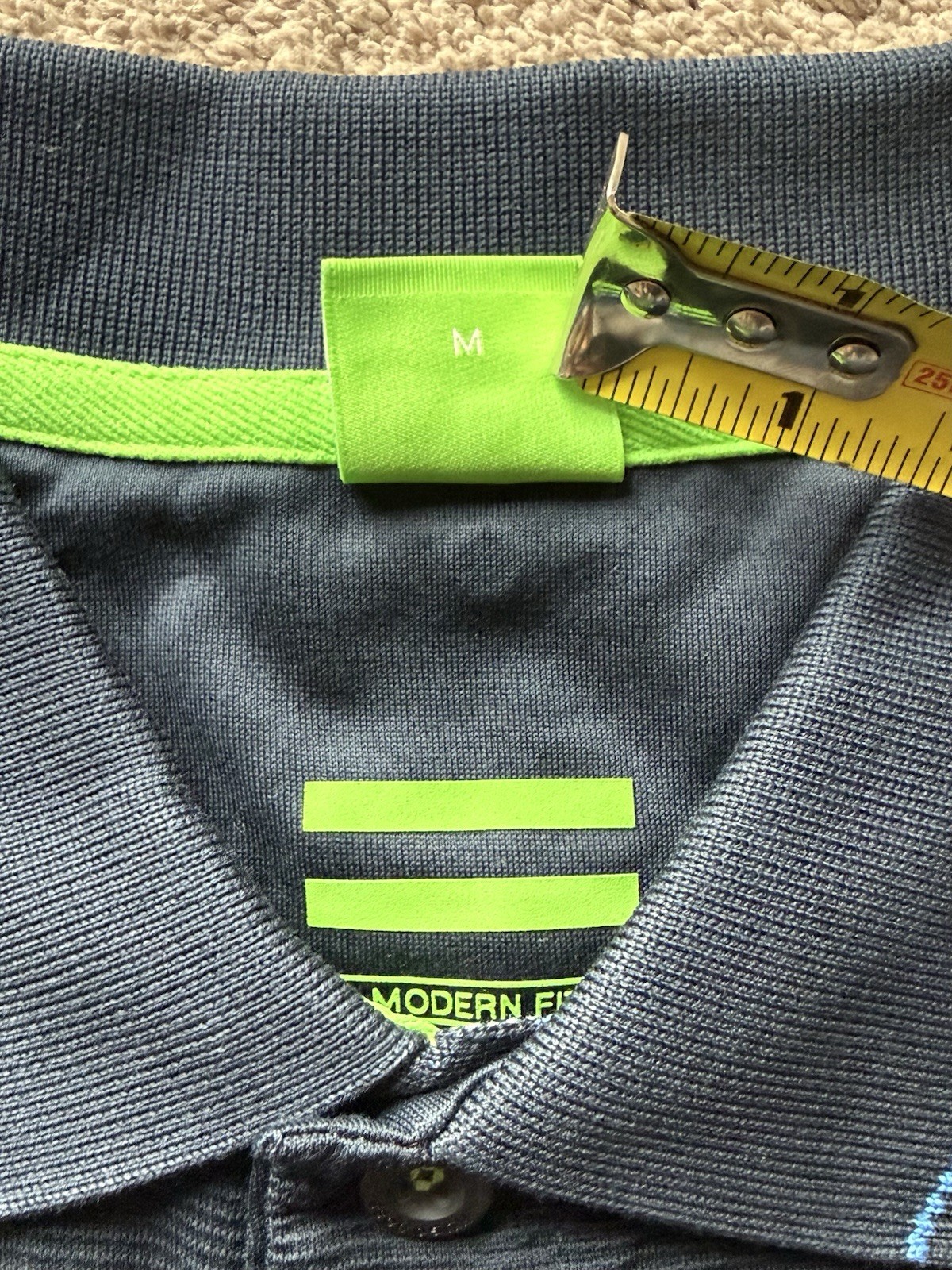 HUGO BOSS Short Sleeve Polo Shirt Modern Fit Men’s Medium - New thumbnail 6