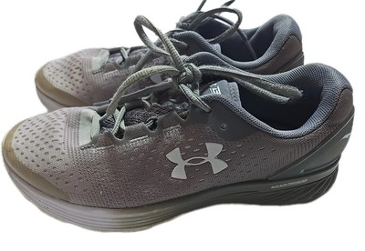 Under Armour Shoes Women s 7.5 Gray Charged Bandit 4 Running Athletic Lightweigh