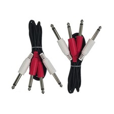Cable Up CU/AD203 10 Dual 1/4 TS Male to Same...