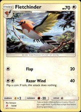 Pokemon - Fletchinder #13/30 - SM Trainer Kit: Lycanroc & Alolan Raichu Uncommon