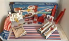 Hot Wheels Double Duel Speedway Playset Redline Cars Box Instructions 1975