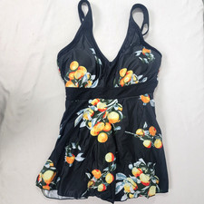 Unbranded Women's Bathing Swimming Swim Suit NWOT Medium M Black Base One Piece