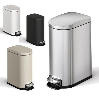 10 L Edelstahl Müllfach Schritt auf Mülleimer wasserdicht Step On Garbage Bin