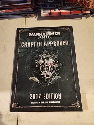 Games Workshop Warhammer 40K Chapter Approved 2017 Edition