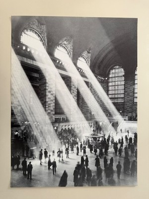 GRAND CENTRAL STATION, RARE 1998  ART PRINT