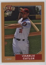2012 Grandstand Altoona Curve Charlie Cutler 9hx