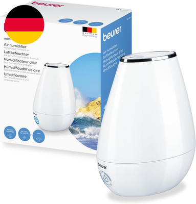 Beurer LB 37 Luftbefeuchter Mit Ultraschall-Zerstäubung, Inkl. Integriertem Arom