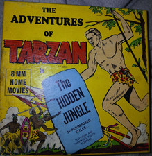The Adventures of Tarzan in The Hidden Jungle 8mm Action Adventure NR Titles