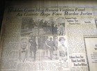 AUG 10, 1923 NEWSPAPER #2561- VIRGINIA FEUD MURDER TRIAL- GARRETT BROTHERS — photo 2