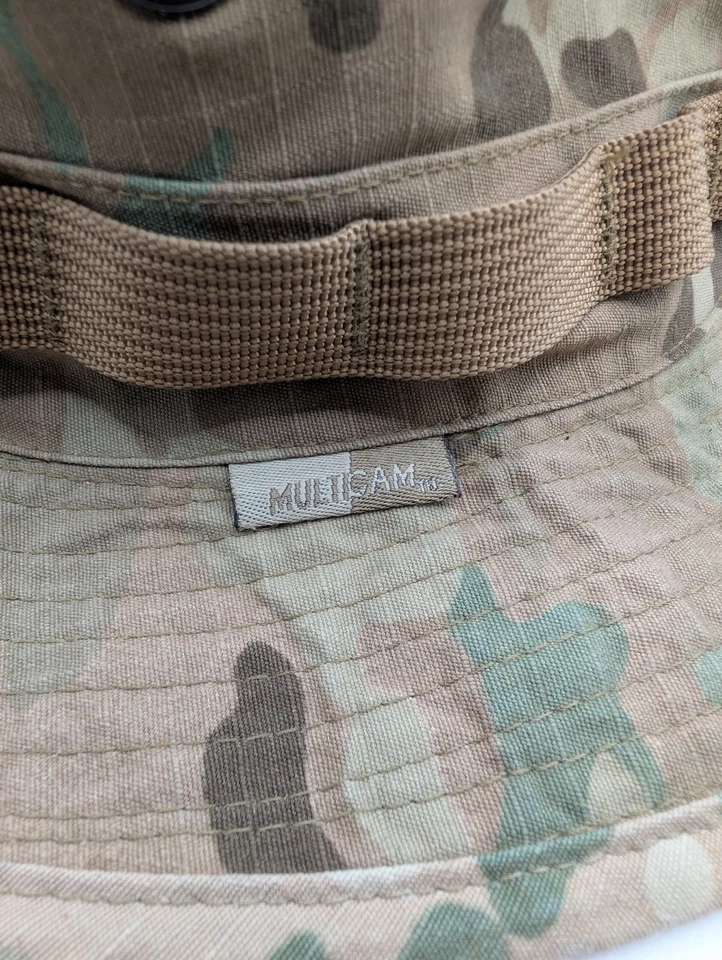 Gorra Tru-Spec Multicam Boonie para sol clima cálido. Tipo II Talla 7 1/4.  Foto 2 de 4