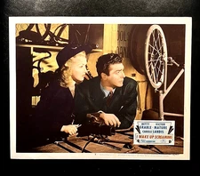 I WAKE UP SCREAMING 1948 LOBBY CARD, BETTY GRABLE, VICTOR MATURE, LANDIS #8