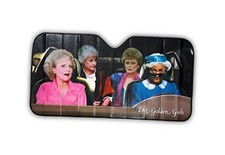 The Golden Girls Car Sunshade with Sophia Driving - Includes Rose, Blanche,