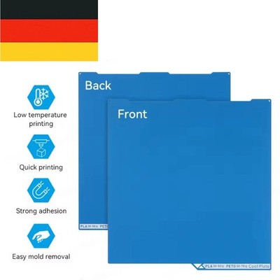 3D-Drucker für Anycubic Kobra 3 Cold Plate Double Sided Printing Build Teile 1/2