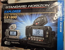 Standard Horizon GX1800 VHF Marine Radio 25W Explorer Series White Used