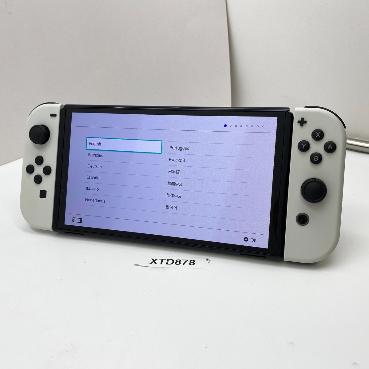 Nintendo Switch OLED - 64GB - Game Console - White - Open Box | eBay