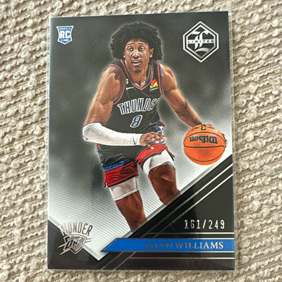 Panini Jalen Williams OKC Thunder Rookie Card Lot 3, Chronicles 382/87/285
