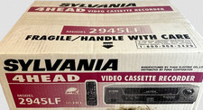 Sylvania 2945LF VCR - 4 Head Video Cassette Recorder - New  Sealed Rare