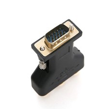 VGA RCA Adapter 3RCA Video Female To HD 15 Pin VGA Converter Component Adap-dx