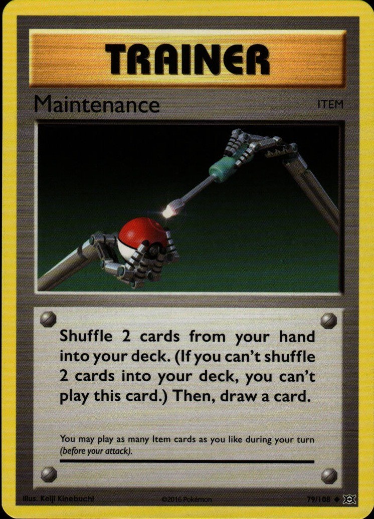 Pokemon TCG Card Maintenance Uncommon Trainer Normal Base Set 2 BS2 112/130