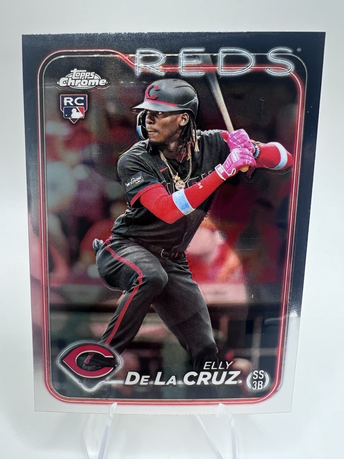 2024 Topps Chrome - Elly De La Cruz #44 (RC) Rookie Card