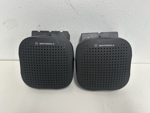 LOT OF 2 Motorola HSN4039A External Radio Speaker XLT2500 APX MCS2000 W/ BRACKET