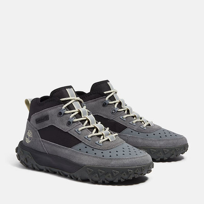 Timberland/Mens/MID Hiking Boots/Grey/BLK/Size 8.5 (US)