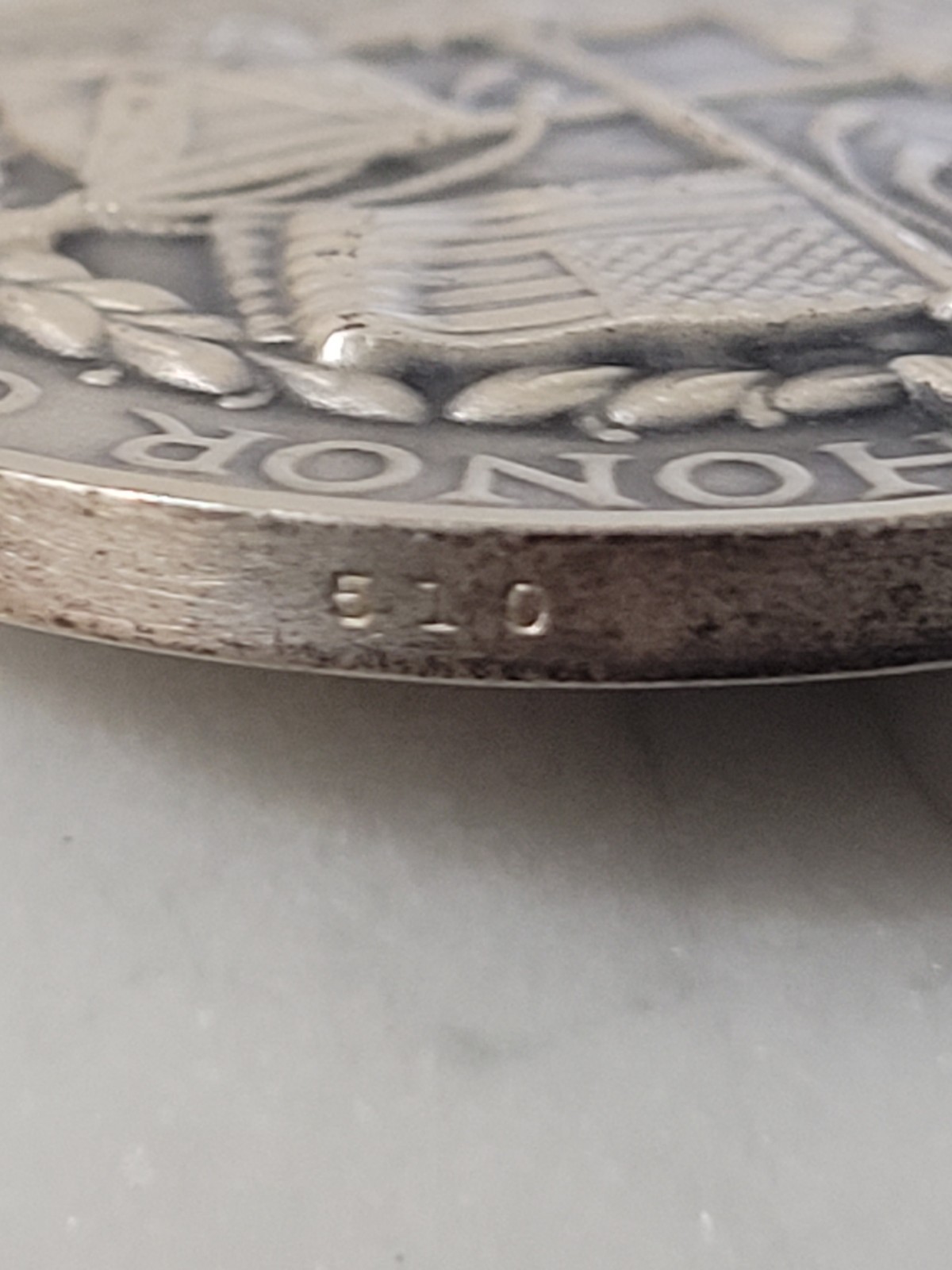 1970 Stone Mountain Confederate Memorial Medallic Art Co. 1.5" .999 Silver Medal