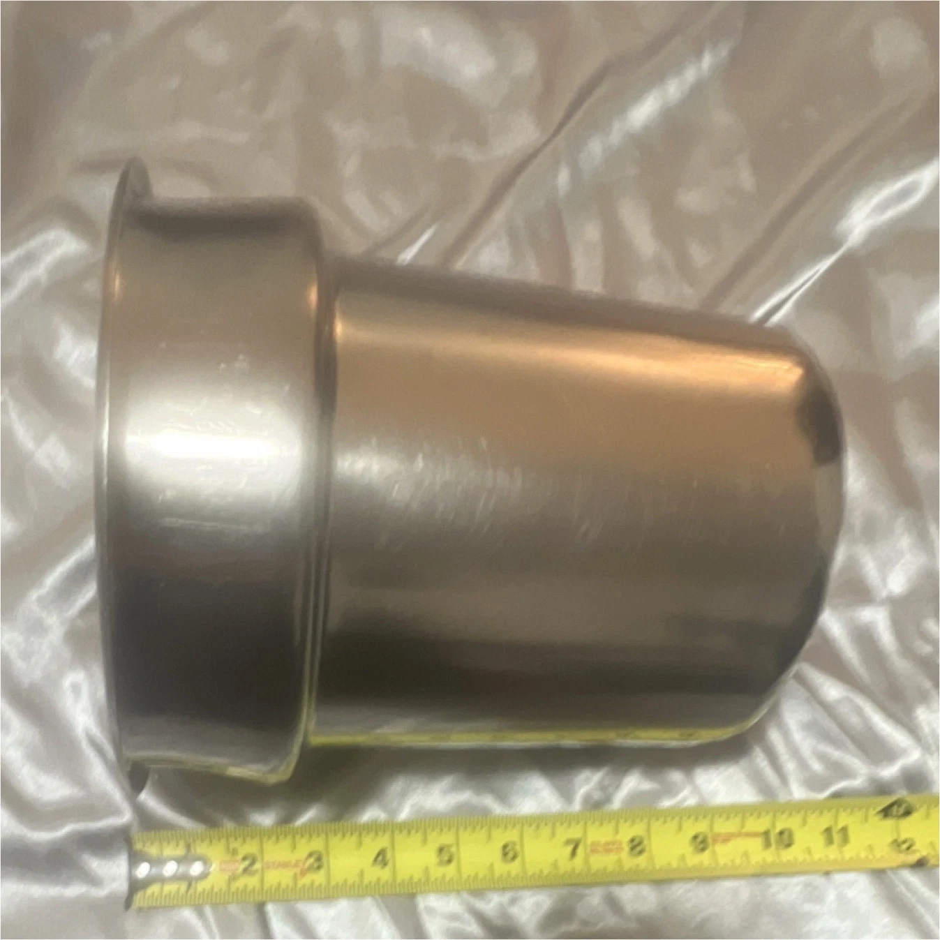 Stainless Steel Mixing Bowl Silver 7 in Diameter