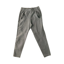Champion Boys Gray Solid Jogger Pants, Activewear, Size L 14/16