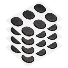 24 Pcs Drum Dampeners Gel Pads Silicone Mute Pads Drum Silencers Drum Dampene...