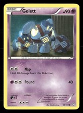 Pokemon TCG Golett Psychic Common Dragons Exalted 58/124 LP