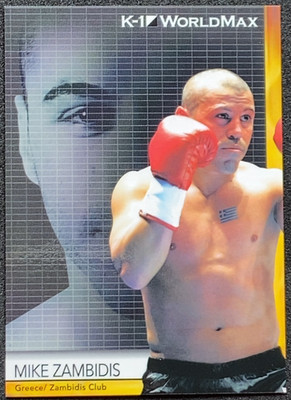 Iron Mike Zambidis 44 K-1 World MAX Grand Prix Card TCG Epoch 2008