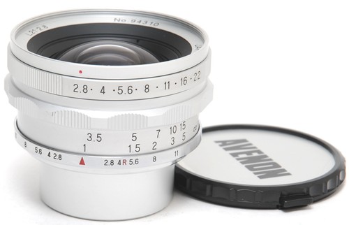 Avenon f. Leica M39 Montaje Tornillo 2.8/21mm Avenon Plata