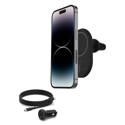 BoostCharge drahtloser magnetischer Kfz Telefon Halter Kfz ladegerät compatibel