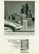  Publicité Advertising 0222  1967  briquet Vinci Flaminaire 
