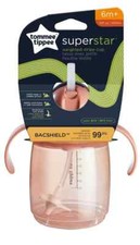 Tommee Tippee Superstar Training Drinking Cup Baby Tumbler 10oz 6M Straw