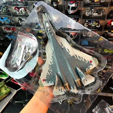 New 1:72 alloy aircraft SU-57 fighter finished metal model SET Toy Oranments
