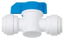 hydro-logic Inline Shutoff Valve, ¼"  QC x ¼"  QC