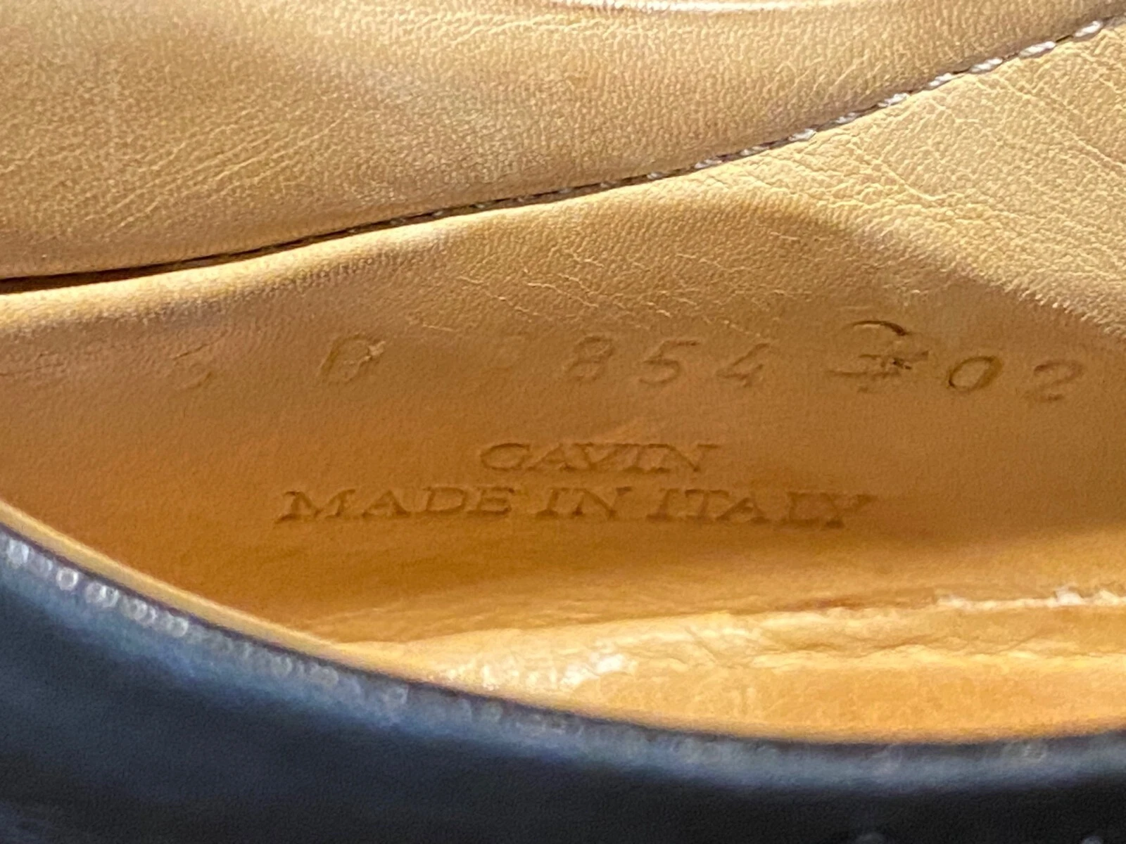 Scarpe eleganti Oxford Coach vintage in pelle nera da uomo 8 D stile Gavin