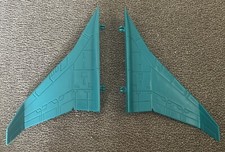 1989 Kenner Megaforce Backlash Air Assault Rapid Deployer Left/Right Wing Parts