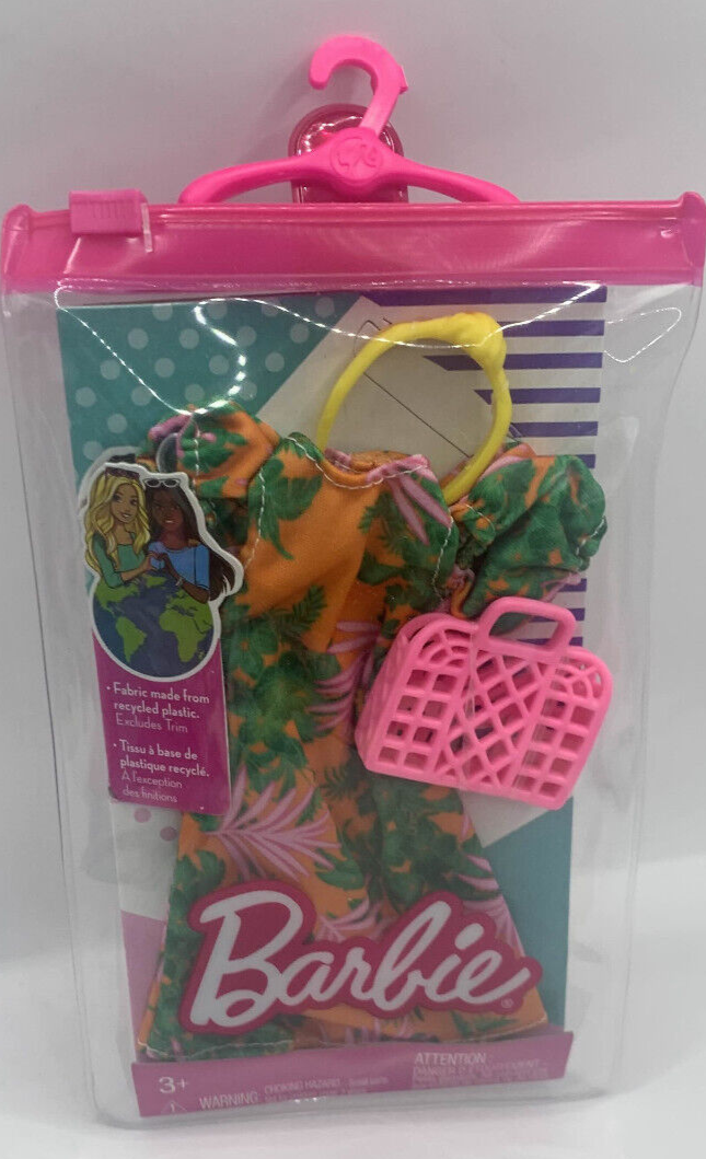 Modern Fashionistas Barbie Summer Pack with Outfit and Tree Plant Unopened  