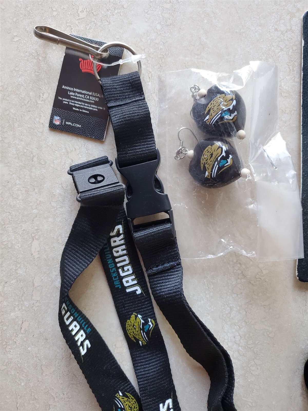 Riddell Mixed NFL Football Team Merch Lot Helmet Wallet Jacksonville