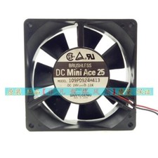 Sanyo 109P0924H413 24V 0.12A 9025 9cm 2pin Cooling Fan