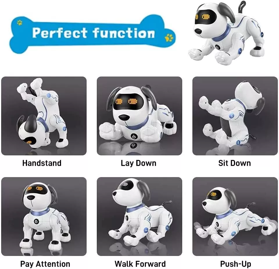 Intelligent Voice Robot Dog Toy - Application Controlled Machine Puppy Toy  for Children 